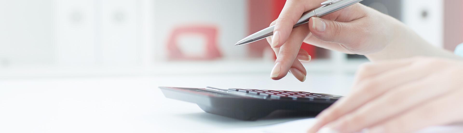 Obliczenia na kalkulatorze - slider 1